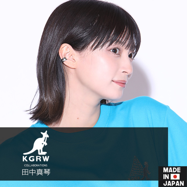 【完全受注生産】田中真琴×KANGOL REWARD コラボ企画！イヤーカフ