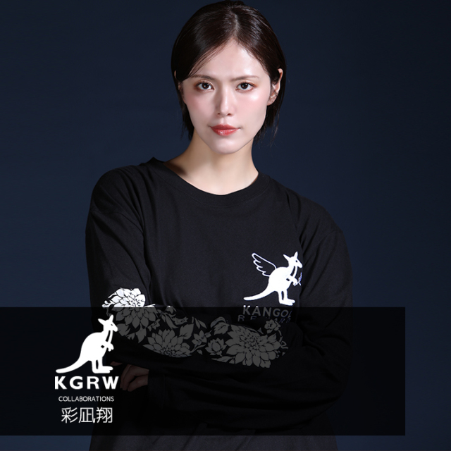 【完全受注生産】彩凪翔×KANGOL REWARD コラボ企画！長袖Tシャツ