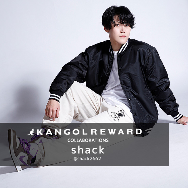 【完全受注生産】shack×KANGOL REWARD コラボ企画！スウェットパンツ