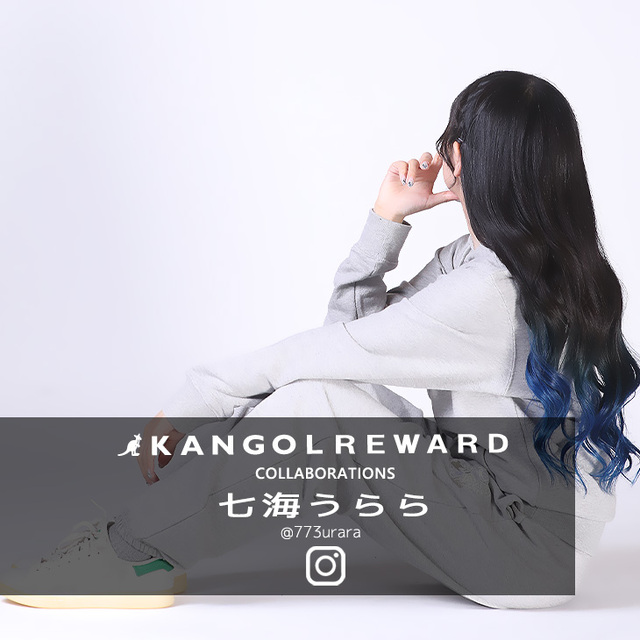 【完全受注生産】七海うらら×KANGOL REWARD コラボ企画！スウェットパンツ