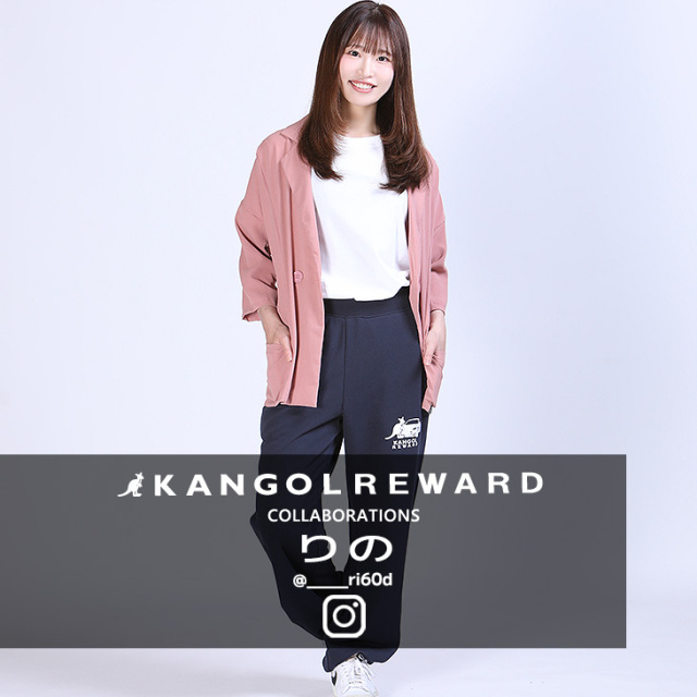 【完全受注生産】りの×KANGOL REWARD コラボ企画！スウェットパンツ