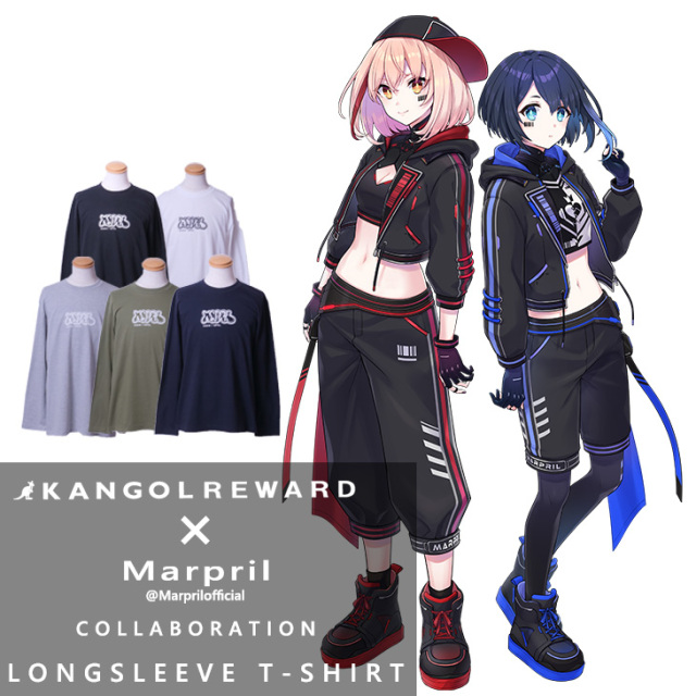 【完全受注生産】Marpril×KANGOL REWARD コラボ企画第2弾！長袖Tシャツ