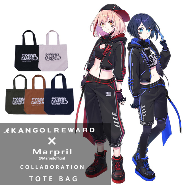 【完全受注生産】Marpril×KANGOL REWARD コラボ企画第2弾！トートバッグ
