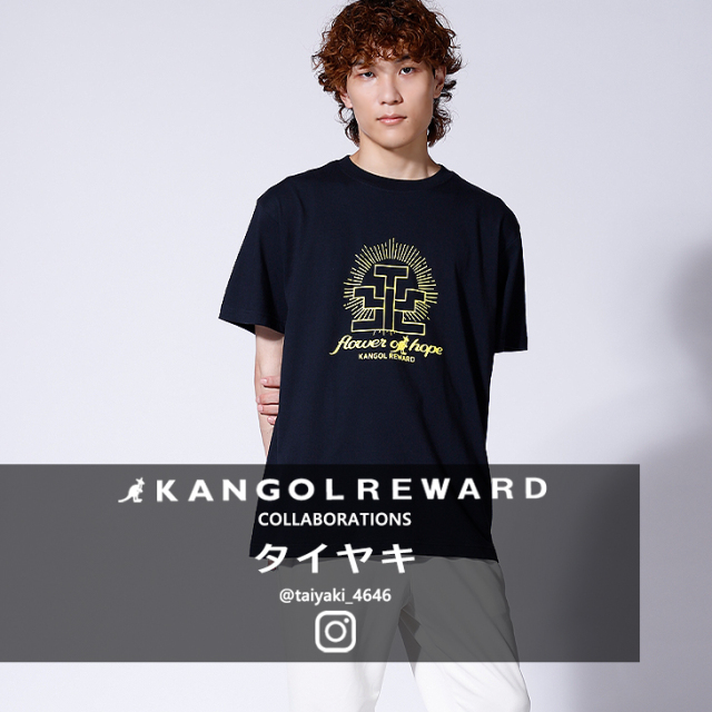 【完全受注生産】タイヤキ×KANGOL REWARD コラボ企画！半袖Tシャツ