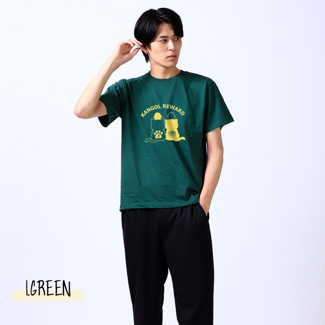 がんばるくん 完全受注生産】スギ×KANGOL REWARD コラボ企画！半袖Tシャツ