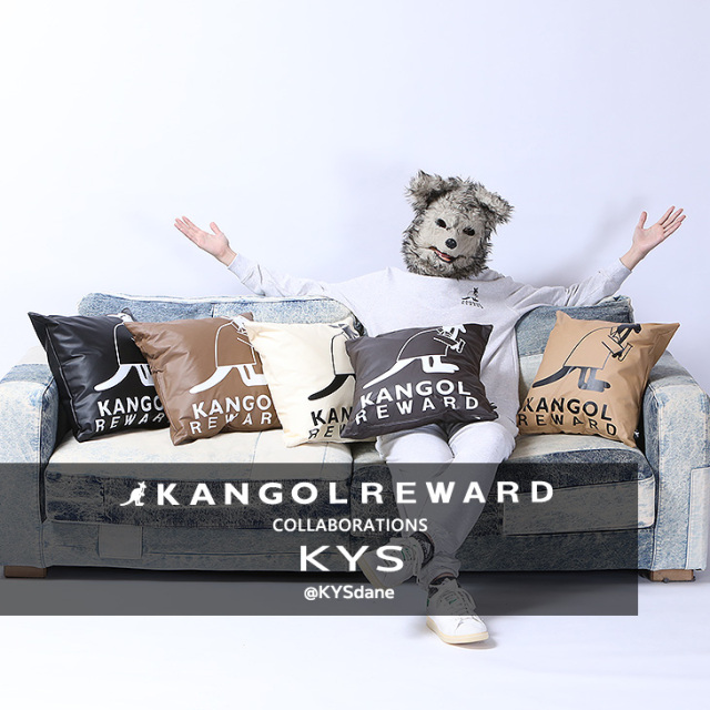 【完全受注生産】KYS× KANGOL REWARDコラボ企画第2弾！ クッション