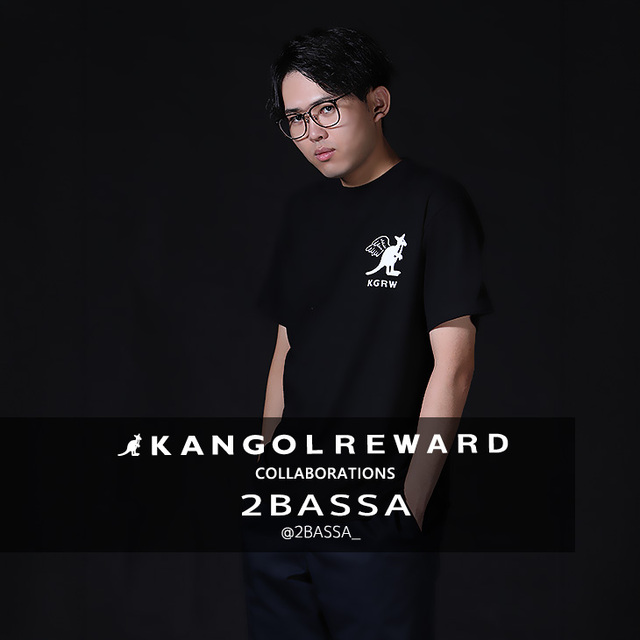 【完全受注生産】2BASSA×KANGOL REWARD コラボ企画！半袖Tシャツ