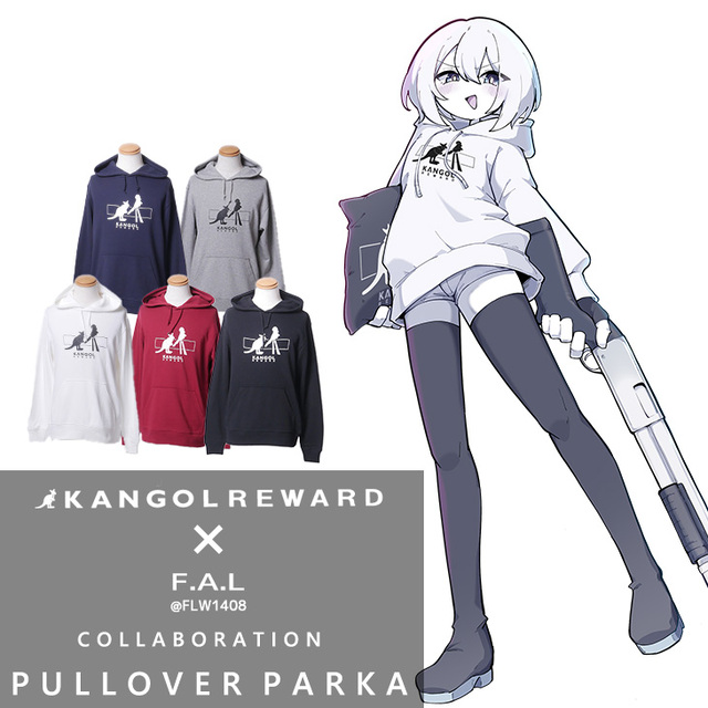 【完全受注生産】F.A.L×KANGOL REWARD コラボ企画第2弾！プルオーバーパーカー