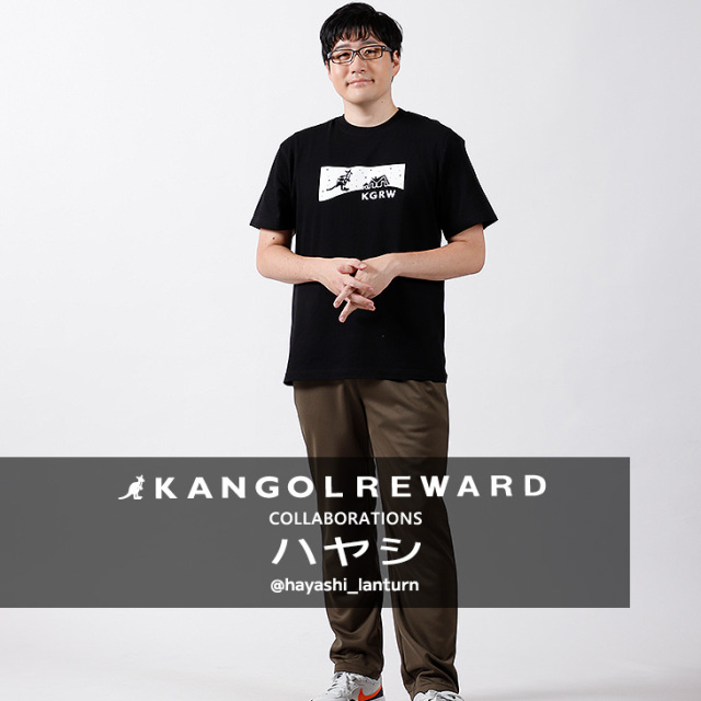 【完全受注生産】ハヤシ × KANGOL REWARD コラボ企画！半袖Tシャツ
