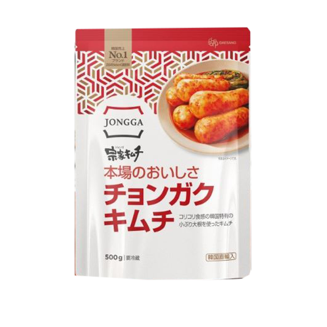 ◆冷蔵◆「宗家」チョンガクキムチ500g■韓国食品■0205
