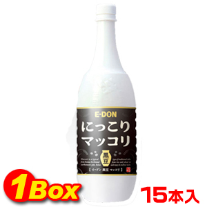 【送料無料】イドン「黒豆」マッコリ1L×15本【1BOX】■韓国食品■ 0152-1