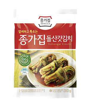 ◆冷蔵◆ ★8月8日から値上げ★「宗家」カッキムチ350g■韓国食品■ 0206