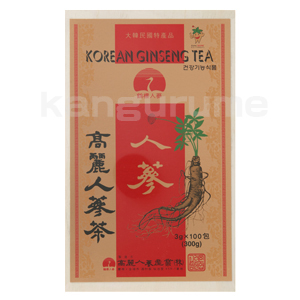 高麗人参茶「木箱」100包入り■韓国食品■ 0837