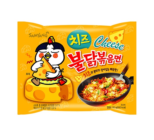 チーズ ブルダック炒め麺 ■韓国食品■インスタントラーメン2489