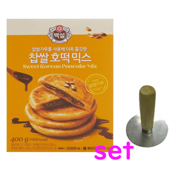 ★CJ★ホトックミックス400ｇ+ホトック用押しべら■韓国食品■ 2150-1113