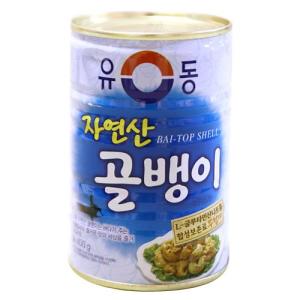 つぶ貝缶詰「大」■韓国食品■ 1408