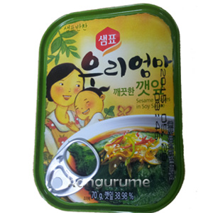 エゴマの葉キムチ缶詰70ｇ■韓国食品■ 1412