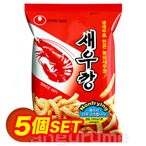 セウカン「えびせん」【5個SET】■韓国食品■1802-1