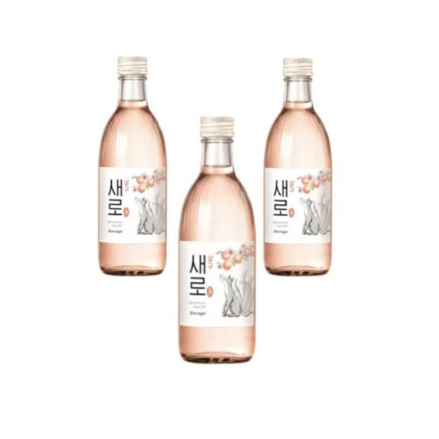 セット商品【LOTTE】セロ（375ml/あんず味）×3個セット■韓国焼酎■181