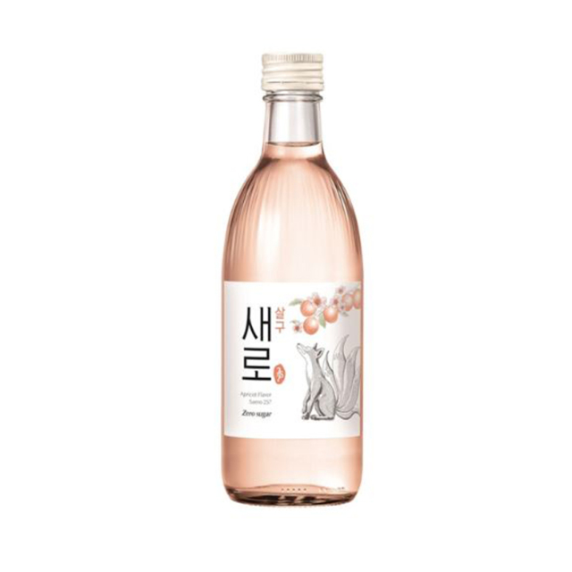 【LOTTE】セロ（375ml/あんず味）■韓国焼酎■181