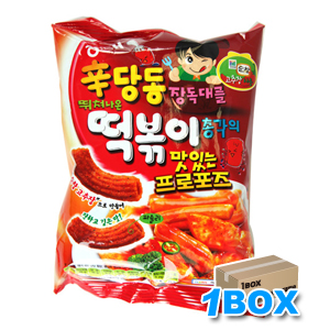 シンダンドントッポギお菓子「辛口」 【1BOX】16個入り■韓国食品■1857-2