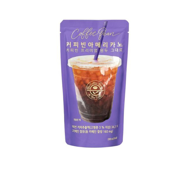 (coffeebean) アメリカーノ230ml■韓国食品■2312