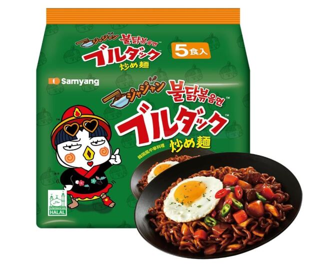 「サムヤン」ジャジャンブルダック炒め麺 140ｇ★★5個セット ■韓国食品■ 2433