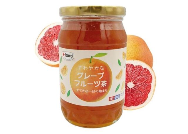 K-baro グレープフルーツ茶 (500g)フレッシュなグレープフルーツ茶■韓国食品■885