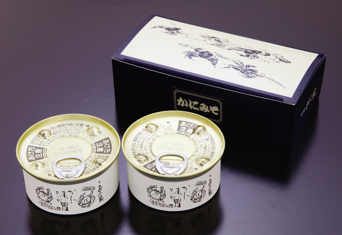 かにみそ缶　２個