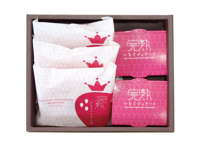 ギフトセット_パンケーキ3個・ジェラート2個