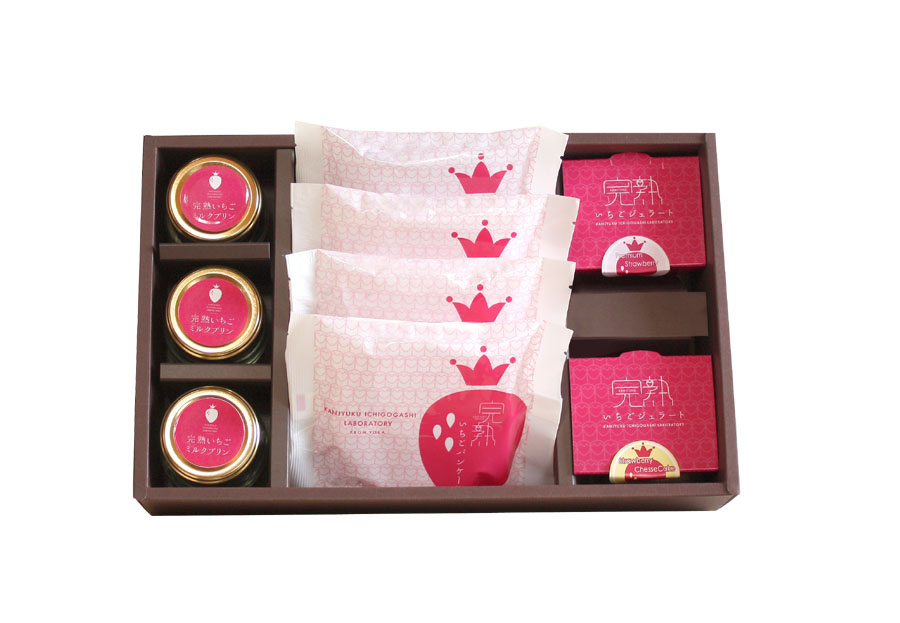 【ギフトセット】パンケーキ4個・ジェラート2個・プリン3個