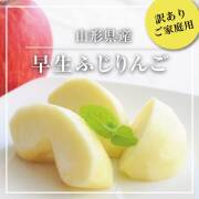 山形県産訳ありりんご(シナノスイート、早生ふじ 他)