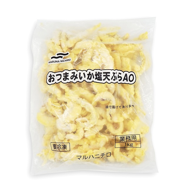 A085 おつまみいか塩天ぷら1kg(イカ 烏賊)