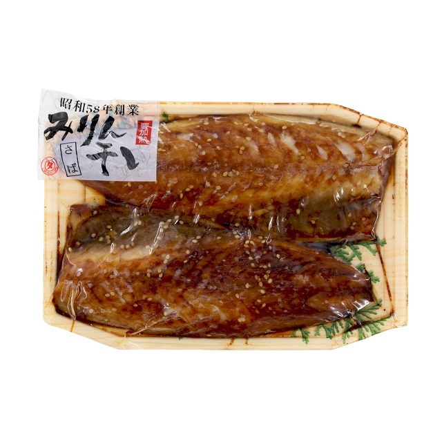 B418 さばみりん干し2枚(サバ 鯖) 関門倶楽部