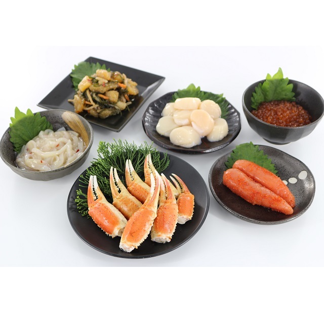 ☆【送料550円(税込)※北海道・沖縄除く】辛子明太子＆海鮮セット 関門