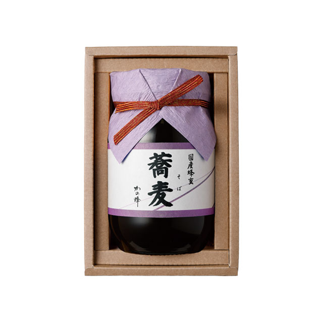【蜂蜜ギフト】国産蕎麦蜂蜜600g（箱入り）