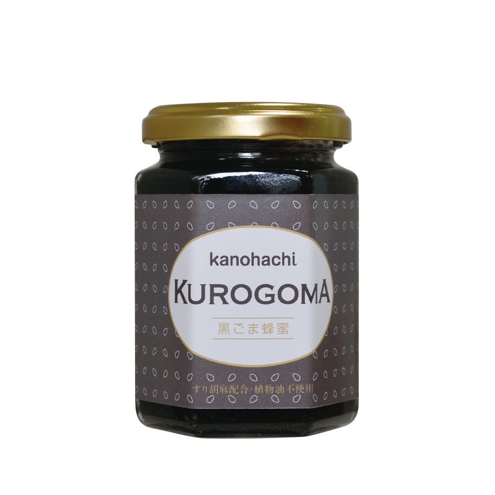 【国内加工品】黒ゴマ蜂蜜160g ※12月23日より順次発送