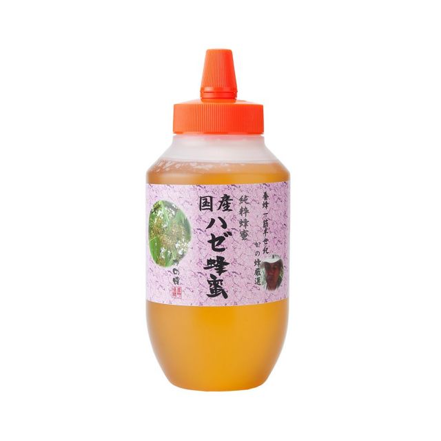 【国産蜂蜜】国産はぜ蜂蜜1000g（とんがり容器） ※お一人様2本まで