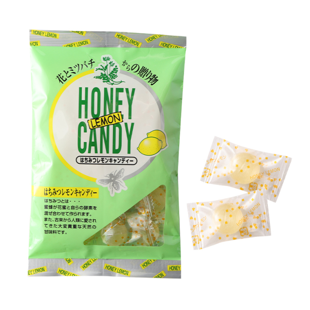 お菓子】はちみつレモンキャンディー 100g | 【国産】生きた蜂蜜