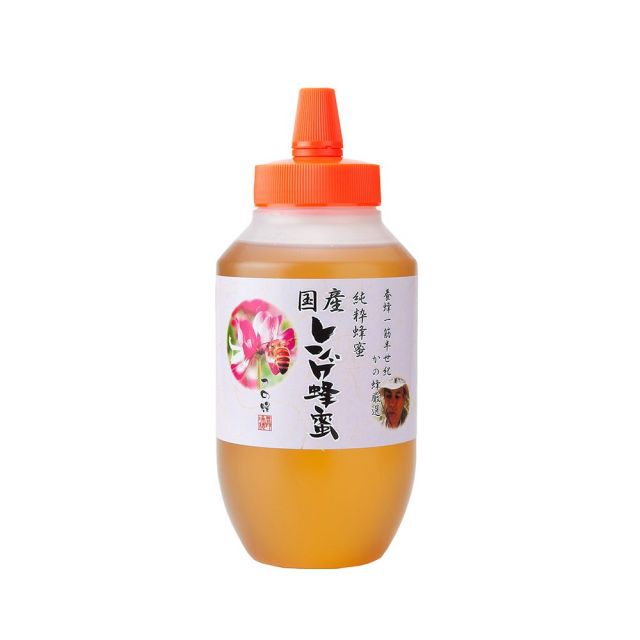 【国産蜂蜜】国産九州レンゲ蜂蜜1kg（とんがり容器）