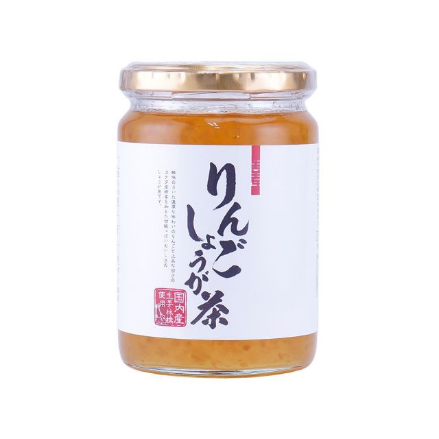 りんご しょうが茶 430g 国産 生きた蜂蜜 はちみつ 専門店 かの蜂 通販サイト