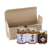 【蜂蜜ギフト】百花蜂蜜・みかん蜂蜜・はにのみセット（専用箱入り）蜂蜜プチギフト