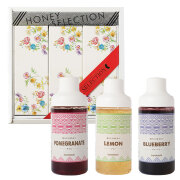 【蜂蜜ギフト】果汁入りはちみつ（ザクロ・ブルーベリー・レモン）3種セット 500g×各1本