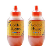 【世界の蜂蜜】ゴールデン純粋はちみつ1kg×2本