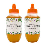 【世界の蜂蜜】アルゼンチン産純粋はちみつ1kg×2本 ポリ容器（PURE HONEY）