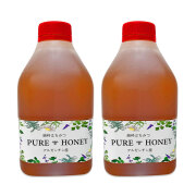 【世界の蜂蜜】アルゼンチン産純粋はちみつ2kg×2本（PURE HONEY）