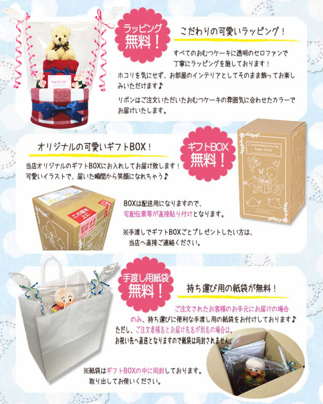 ☆出産祝いに大人気！ラルフローレンスタイ2段おむつケーキ 男の子2B 楽天市場】【限定クーポン配布中】おむつケーキ ラルフローレン