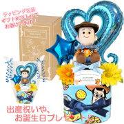 トイストーリー ウッディのおむつケーキ 男の子│出産祝いおすすめ人気プレゼントギフト toy9001