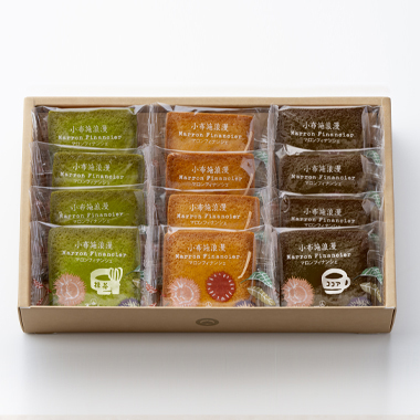 小布施浪漫マロンフィナンシェ3種 12枚入