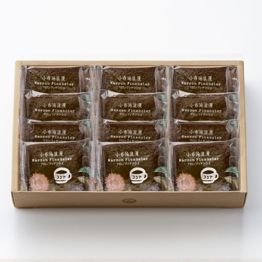 小布施浪漫マロンフィナンシェ ココア 12枚入